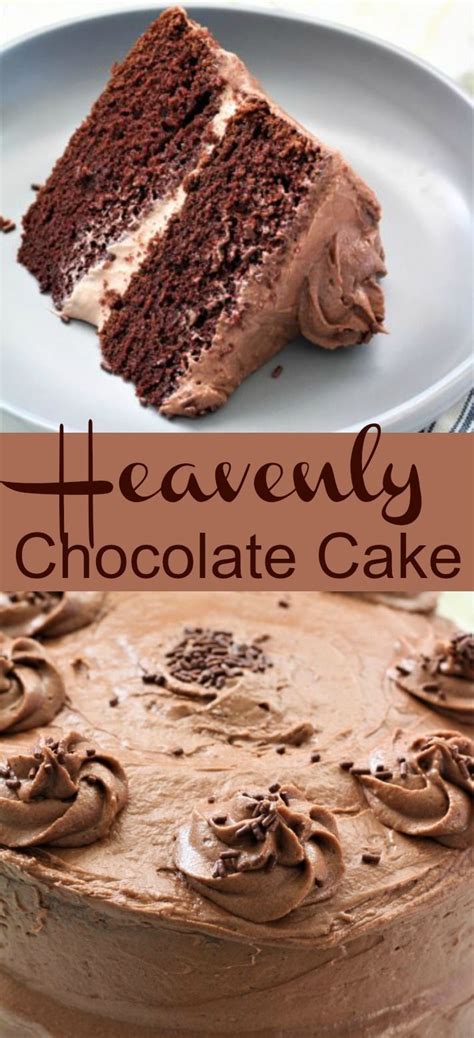 Heavenly Chocolate Cake My Recipe Treasures Recipe Chocolate Cake