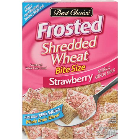 Best Choice Strawberry Frosted Mini Wheats Cereal Sun Fresh