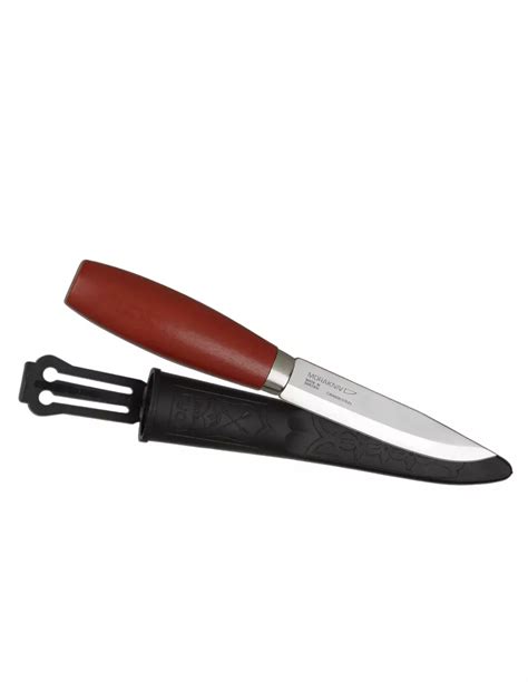 Morakniv® Classic Knife No 2 - Carbon Steel - Red
