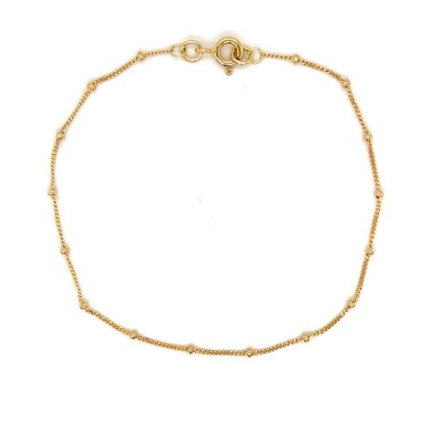 Lila Gold Jasmine Curb Bracelet Joulberry