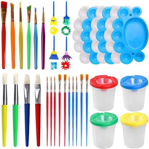 Kits De Peinture Pcs Eponges Peinture Enfant Cr Atif Art Diy Outils