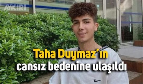 Günlerdir enkaz altında olan Taha Duymaz ve kardeşinin cansız bedenine