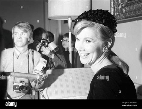 Susan Hampshire Cbe English Actress Born 12 May 1937 Pictured Here While In Sweden 1968 In