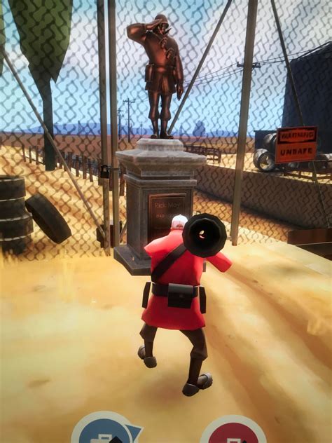 Last day of Rick mays statue : tf2