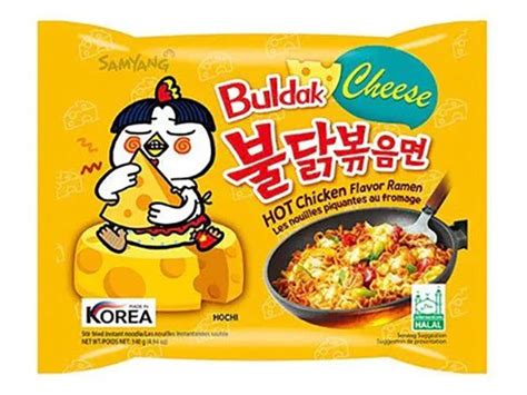 Samyang Buldak Cheese Ramen Nudeln Hot Chicken G Chicken Flavors Hot Chicken Flavor Ramen