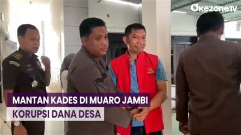 Mantan Kades Sari Makmur Ditahan Polisi Terkait Korupsi Dana Desa