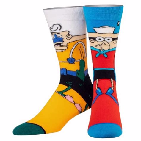 Odd Sox Underwear Socks Mermaid Man And Barnacle Boy Athletic