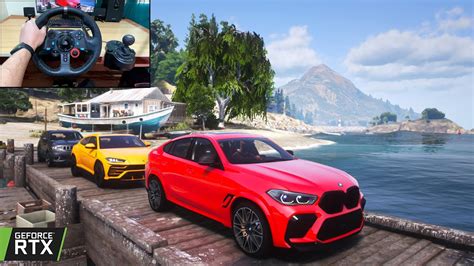 Gta Bmw X M Lamborghini Urus Offroad Convoy Steering