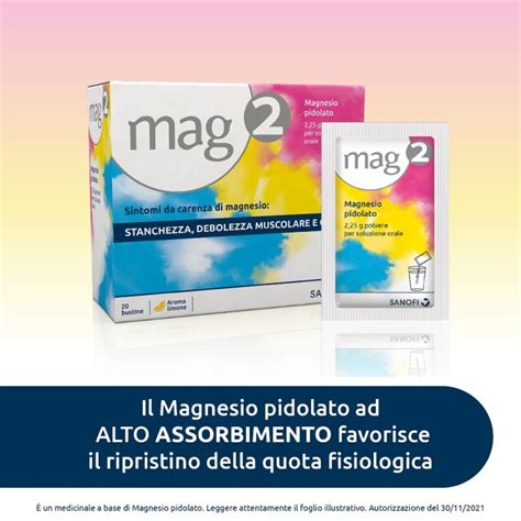 Sanofi Mag 2 2 25g Polvere Per Soluzione Orale 20 Bustine