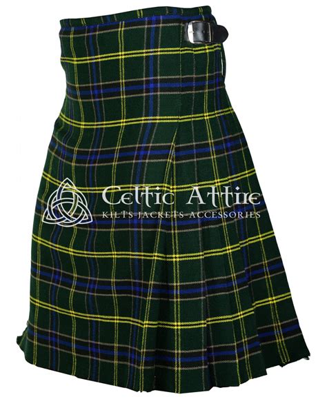 Us Army Tartan 8 Yard Kilt Scottish Traditional 16 Oz Tartan 8 Yard