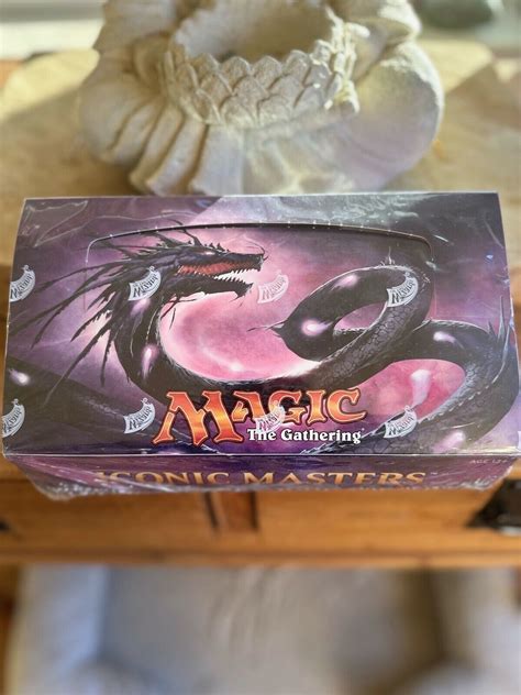 Magic The Gathering Mgima17 Iconic Masters Booster Box For Sale Online