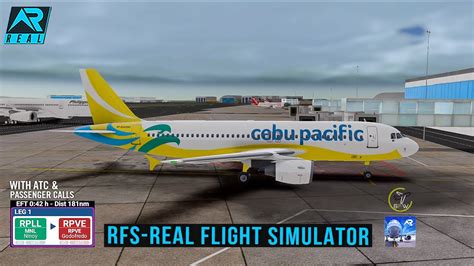 RFS Real Flight Simulator Manila To Malay Full Flight Airbus A320