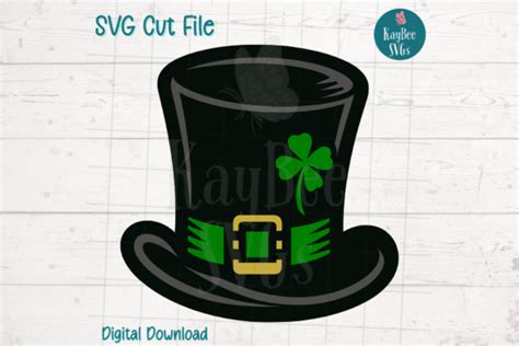 Leprechauns Top Hat Svg Cut File Graphic By Kaybeesvgs · Creative Fabrica