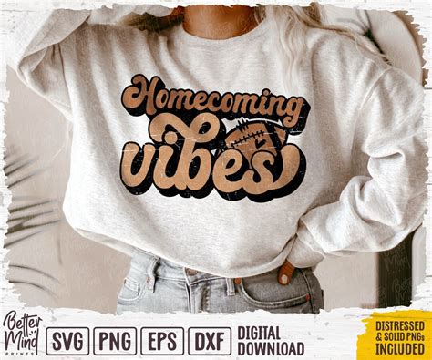 Homecoming Vibes Svg Png Hoco 2023 Svg Homecoming Svg Hoco Etsy