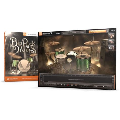 Toontrack Ezx Big Rock Drums Thomann United Arab Emirates