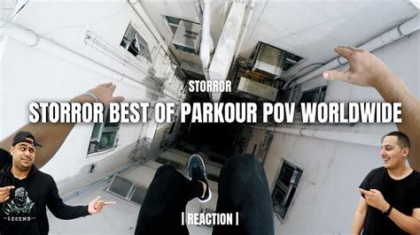 Storror Best Of Parkour Pov Worldwide Reaction Youtube