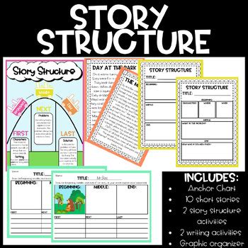 teaching storyplot structure story  set  activities