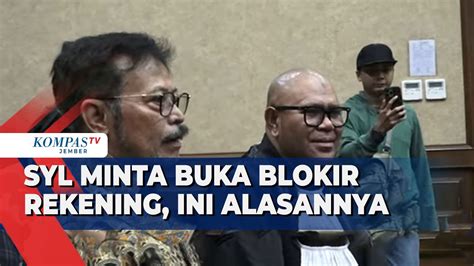 SYL Ajukan Permohonan Buka Blokir Rekeningnya Untuk Beri Nafkah