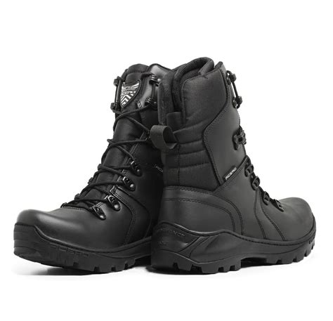 Bota Coturno Militar Acero Sniper Preto T Tico Militar Militar