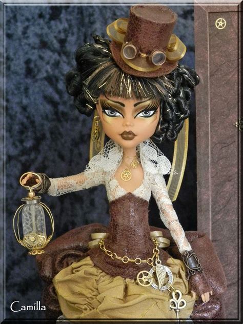 Monster High Doll Repaint Steampunk Dolls Monster High Dolls Custom