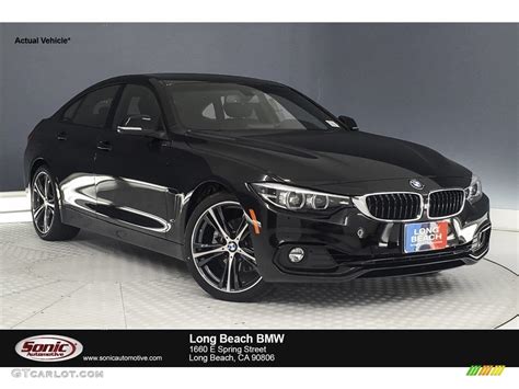 2018 Jet Black Bmw 4 Series 430i Gran Coupe 126935903 Photo 2 Car Color Galleries