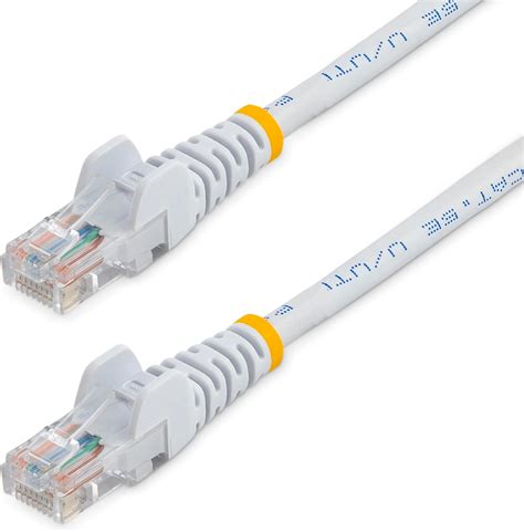 Startech Cat E Ethernet Cable Ft White Patch Cable