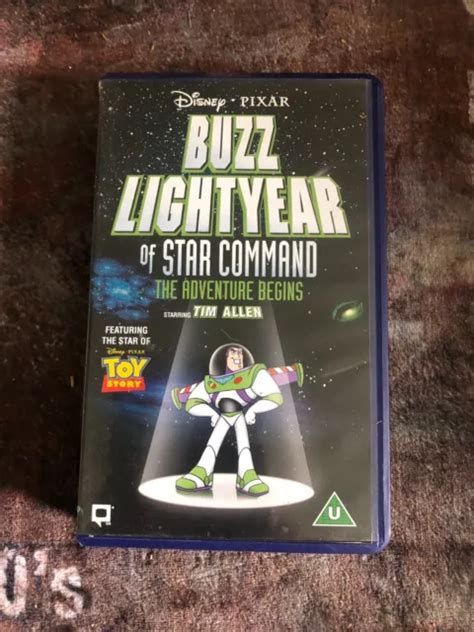 Disney Vhs Tapes Buzz Lightyear Of Star Command Video More Items Listed