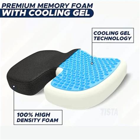 Memory Foam Coccyx Cushion For Pain Relief Tista Shop