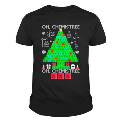 Oh Chemist Tree Chemistree Science Chemistry Christmas Periodic Table