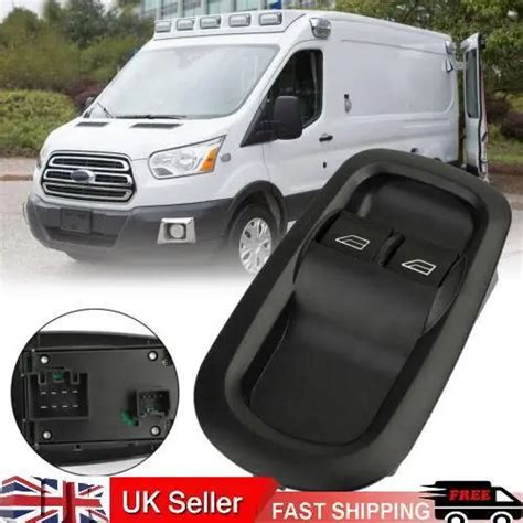 DRIVERS SIDE DOOR Double Window Switch For Ford Transit MK8 Custom 2014