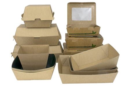 Eco Friendly Hot Food Containers Takeaway Packaging