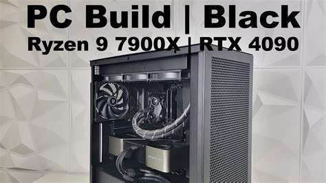 Gaming Pc Build Amd Ryzen X Rtx Fe Black No Rgb