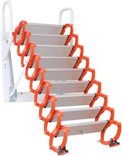 Amazon Assicon Foldable Attic Stairs Telescopic Loft Ladder Wall