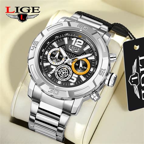 Lige Creativiteit Luxe Heren Quartz Horloges Zakelijke Sport Lume