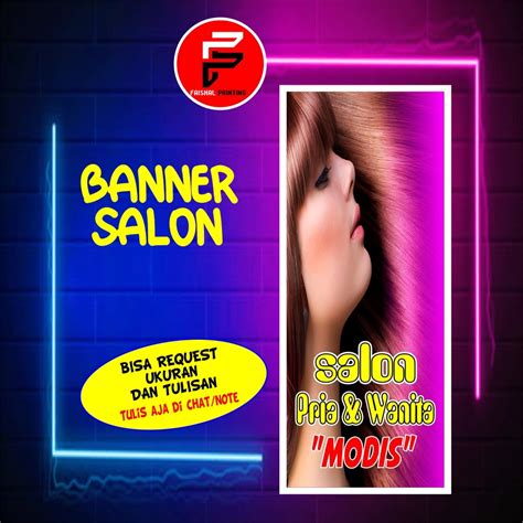 Jual Banner Salon Spanduk Salon Spanduk Salon Kecantikan Sapnduk