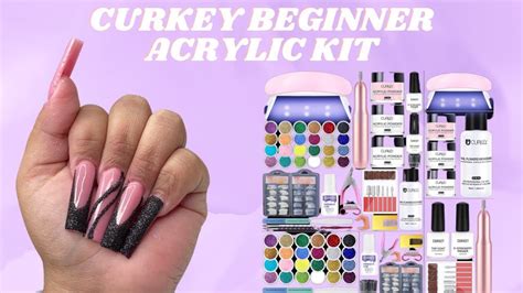 Beginner Nail Tech Kit Curkey Youtube