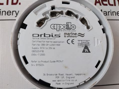 Apollo Orb Op Mar Optical Smoke Detector Aeliya Marine