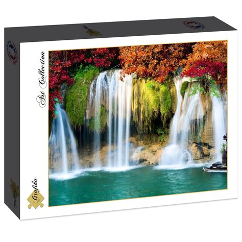 Wasserfall Im Wald Teile Grafika Puzzle Online Kaufen