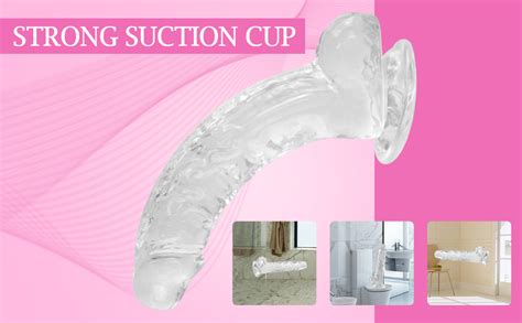 Amazon Clear Dildo Ultra Soft Realistic Dildo For Beginners