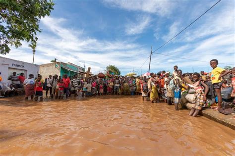 Floods In Buzi Mozambique In Beira Africa Cyclone Idai Elloise