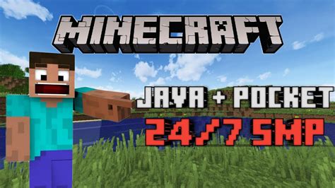 Minecraft Pocket Edition Live Anyone Can Join Java Pocket 247