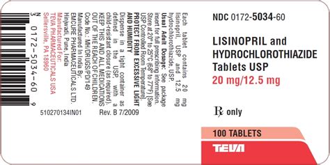 Lisinopril Hydrochlorothiazide Wikidoc