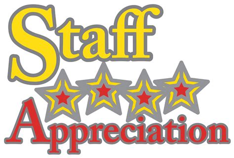 Staff Appreciation