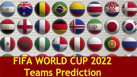 Fifa World Cup 2022 Teams List