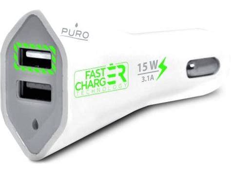 Carregador Isqueiro Puro Usb Xusb A Branco Worten Pt