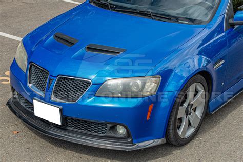 2008 09 Pontiac G8 Carbon Fiber Front Bumper Lip Splitter