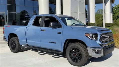 Blue 2022 Toyota Tundra