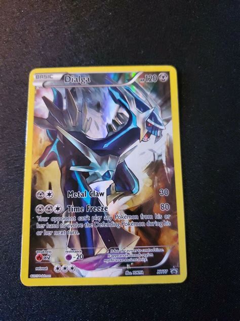 Mavin Dialga Xy Black Star Promo Full Art Holo Pokemon Card