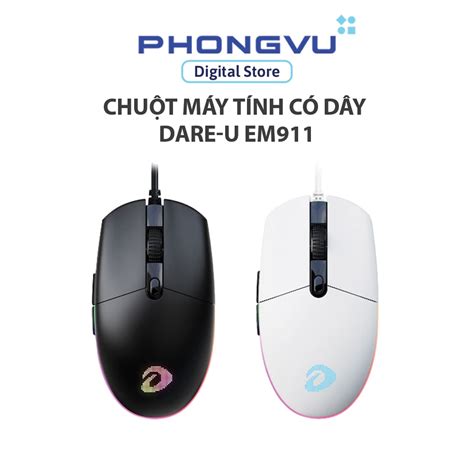 Chuột máy tính có dây DARE U EM911 Bảo hành 24 tháng Shopee Việt Nam