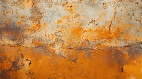 Weathered Metal Backdrop With A Rustic Texture Background Rusty Metal